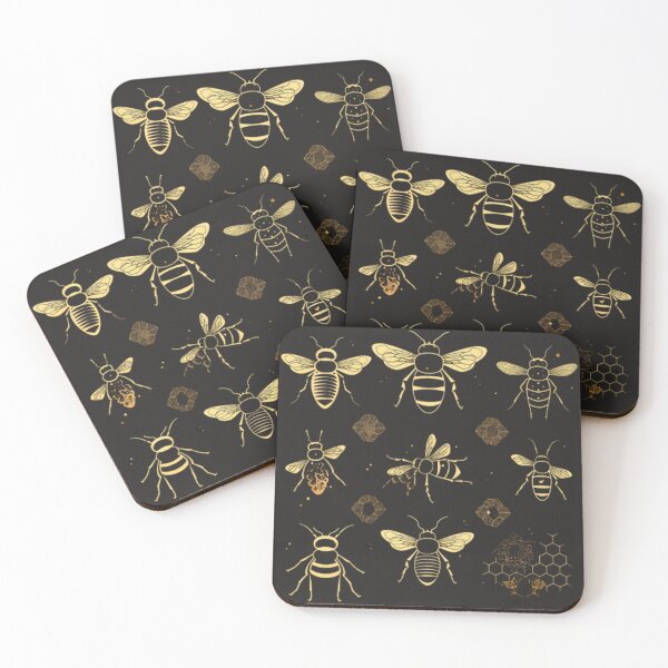 Item preview, Elegant Workers: Bee Design designed and sold by Strokes-Colors.