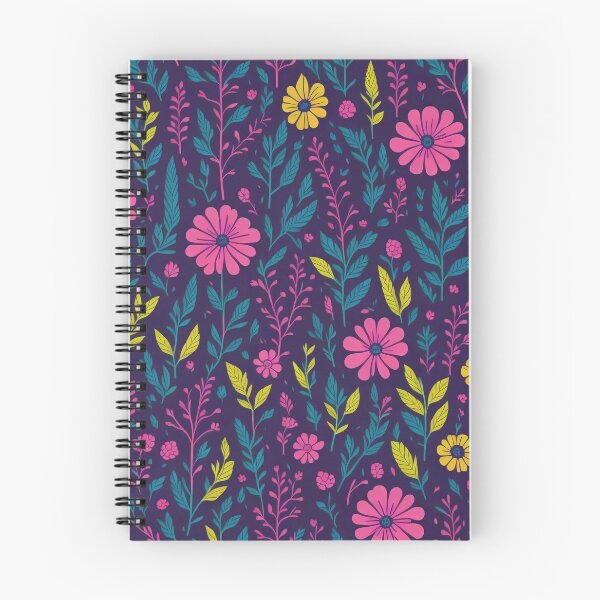 Item preview, Colorful Daisy Illustration Pattern designed and sold by SynthiPrint.