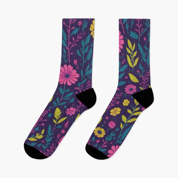 Item preview, Colorful Daisy Illustration Pattern designed and sold by SynthiPrint.