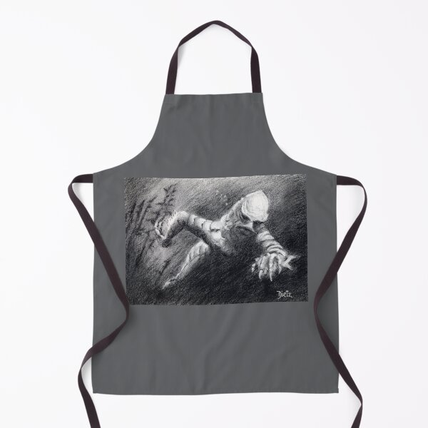 Item preview, Fish Monster in Kelp Sketch designed and sold by SketchyThingz.