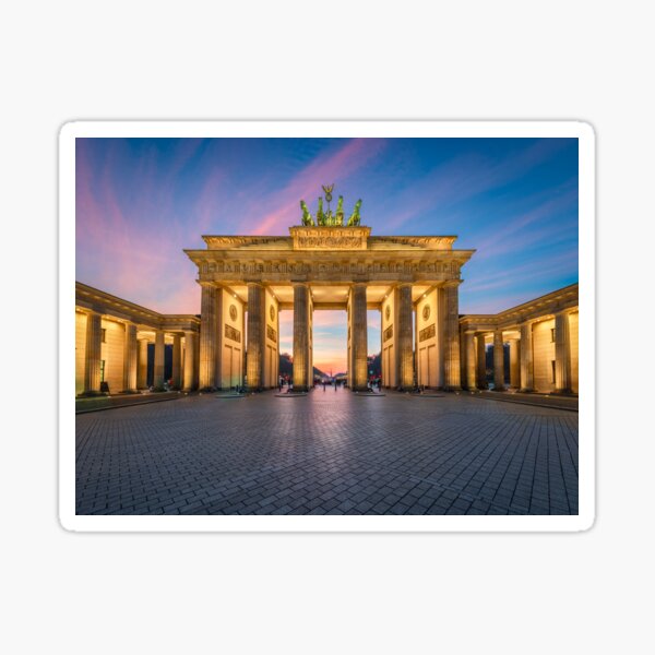 Artikel-Vorschau von Brandenburger Tor in Berlin, designt und verkauft von Mapics.