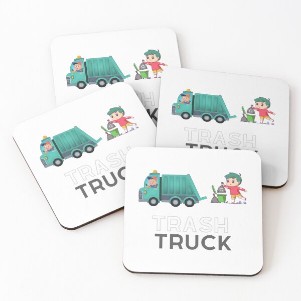 Item preview, hank and trash truck  designed and sold by AnneDollar.