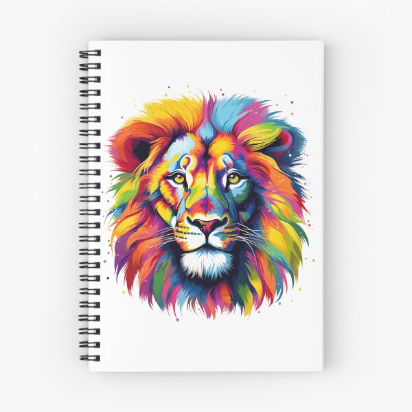 Item preview, Colorful Lion designed and sold by Ebuch007.
