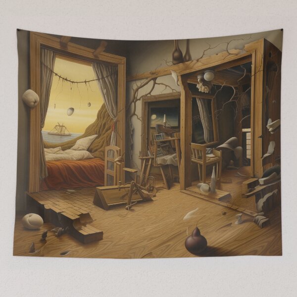 Item preview, Artist Studio Overlooking the Sea designed and sold by YoPedro.