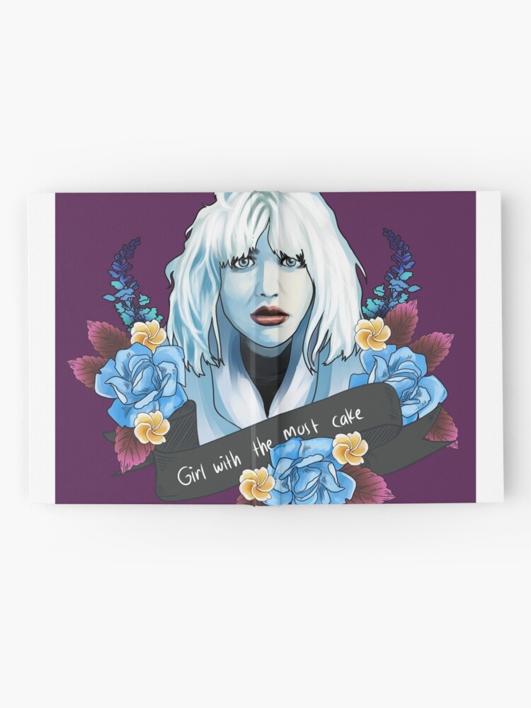 "Courtney Love is the Girl with the Most Cake" Hardcover Journal by