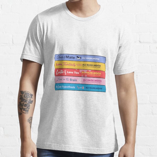 Ali Hazelwood book stack Essential T-Shirt for Sale by