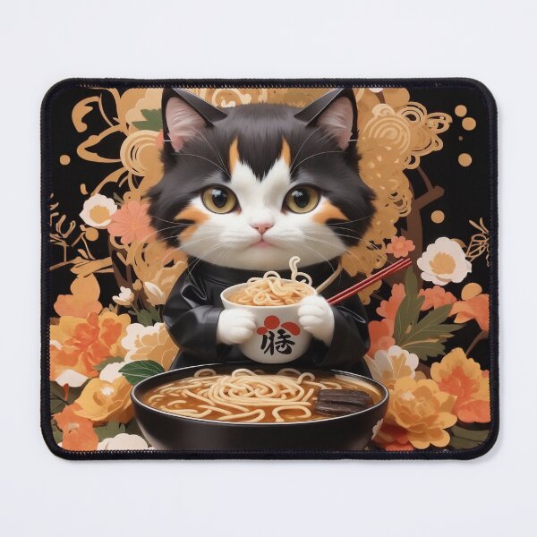 Item preview, ramen cat designed and sold by jkrphoto.