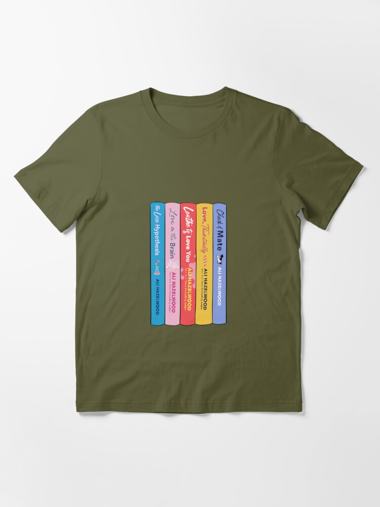 Ali Hazelwood book stack Essential T-Shirt for Sale by