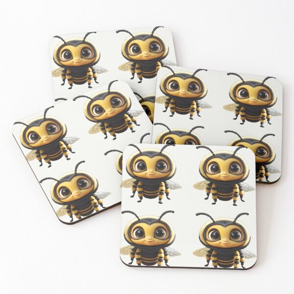 Item preview, friendly bee designed and sold by TodoDecoArt.
