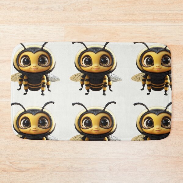 Item preview, friendly bee designed and sold by TodoDecoArt.
