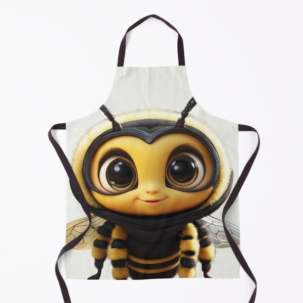 Item preview, friendly bee designed and sold by TodoDecoArt.