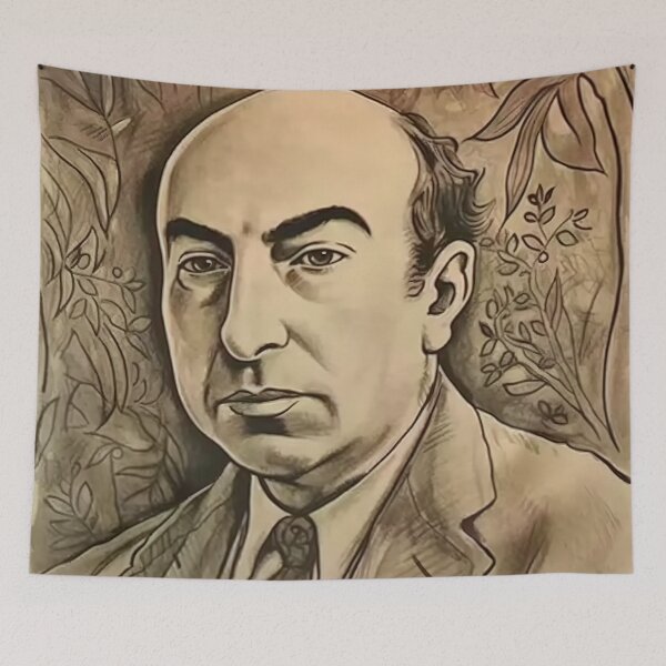 Item preview, Pablo Neruda author designed and sold by ComicsFactory.