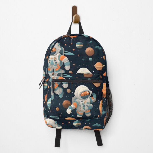 Item preview, Cartoon Astronauts Floating in Space Pattern for Astronomy Fan designed and sold by AITeeGenius.