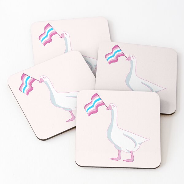 Item preview, Femboy Fan Goose designed and sold by Heartletters.