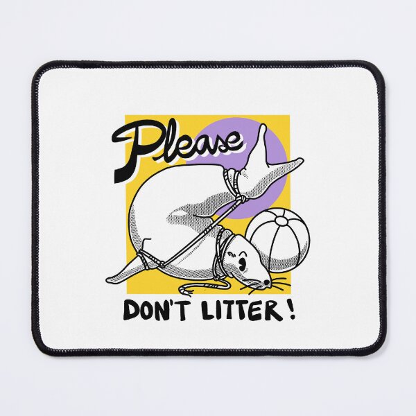 Item preview, Don´t litter seal designed and sold by hatchentinta.