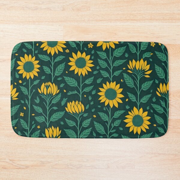 Item preview, Simple Floral Sunflower Pattern designed and sold by SynthiPrint.