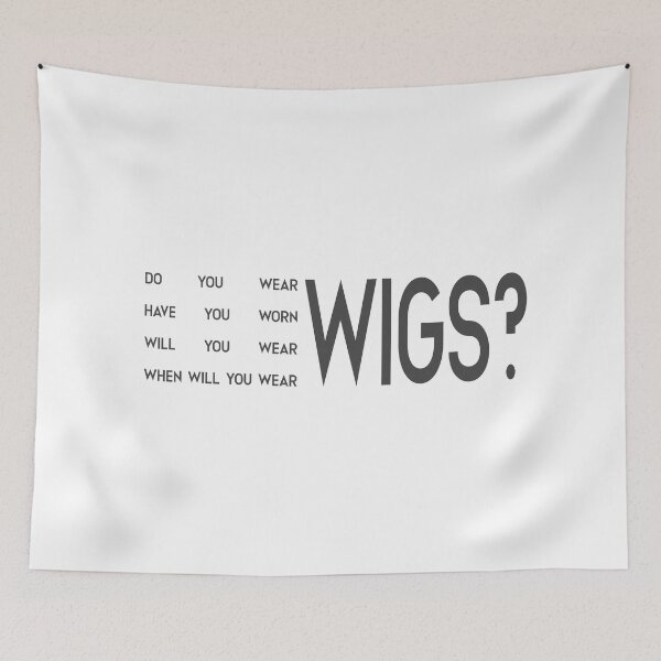 Item preview, Wigs? designed and sold by Hamfast.