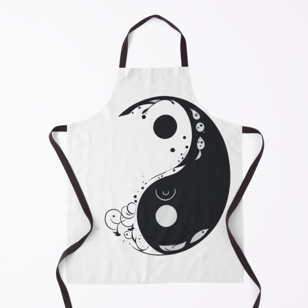 Item preview, black and white yin yang designed and sold by Majkel & Majkel.