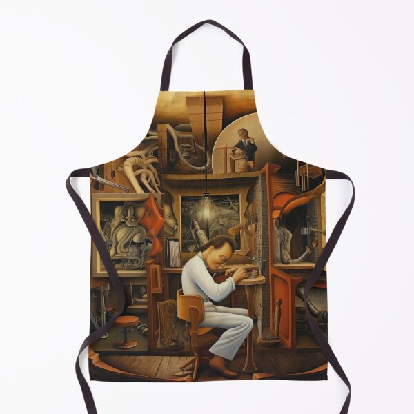 Item preview, Man at Work in His Woodshop designed and sold by YoPedro.
