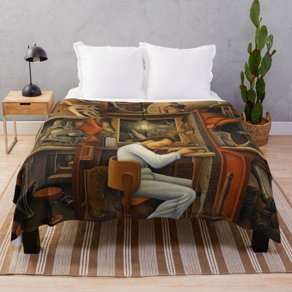 Item preview, Man at Work in His Woodshop designed and sold by YoPedro.