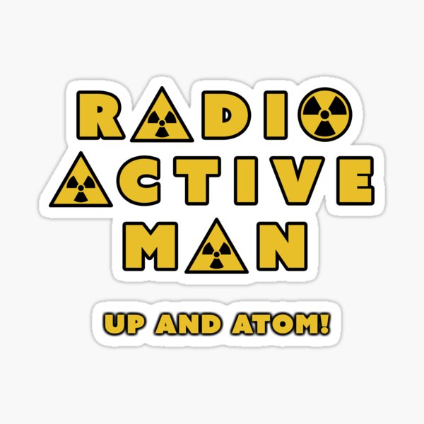Artikel-Vorschau von Radioaktiver Mann – vom Fernsehen inspiriert, designt und verkauft von Fanarchist.