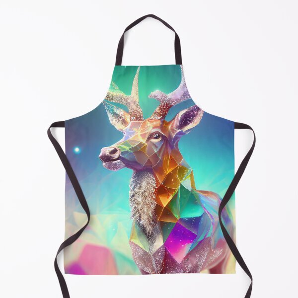 Item preview, deer whisperer - rainbow crystal deer  designed and sold by EmeraldeaArt.