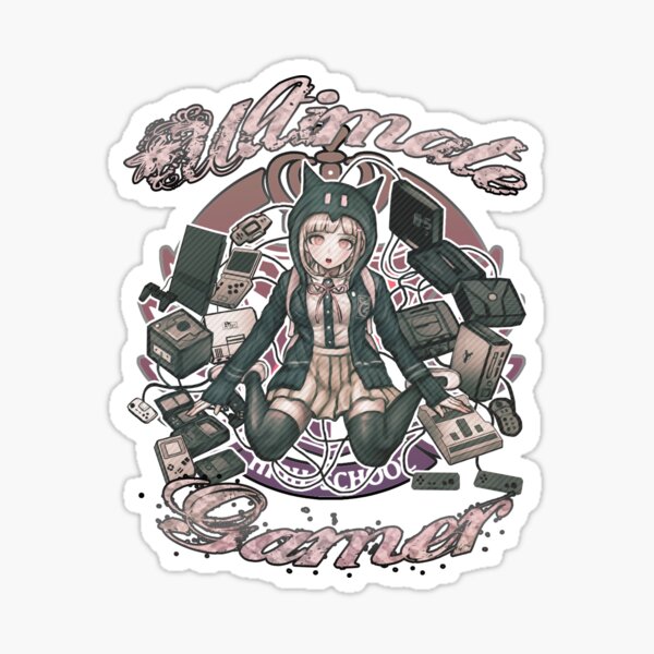 Ultimate Gamer Chiaki Sticker