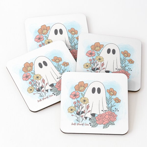 Item preview, Soft girl Era Floral Ghost designed and sold by Kristalin Glass.