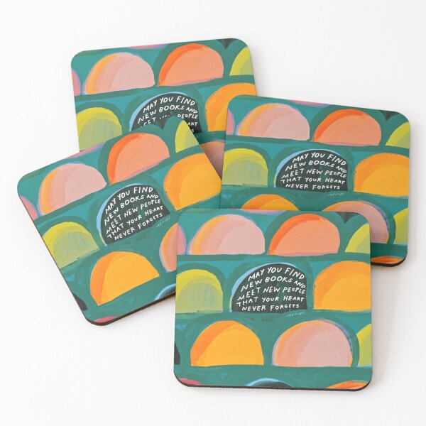 Item preview, Book Lover Quote and Art - Meet New Books, Meet New People designed and sold by morgansgoods.