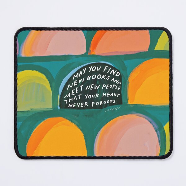 Item preview, Book Lover Quote and Art - Meet New Books, Meet New People designed and sold by morgansgoods.
