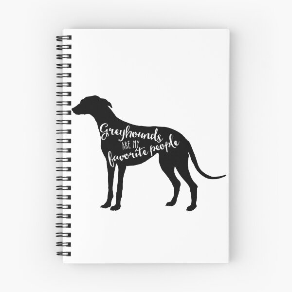 Item preview, Greyhounds are my favorite people in white designed and sold by Star Stream Design.