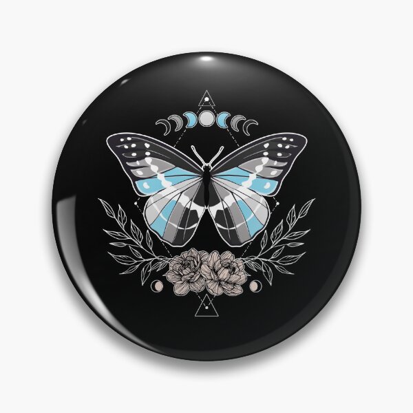 Item preview, Demiboy Butterfly LGBT Pride Flag designed and sold by Clara Hollins.