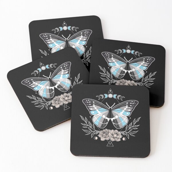 Item preview, Demiboy Butterfly LGBT Pride Flag designed and sold by Clara Hollins.