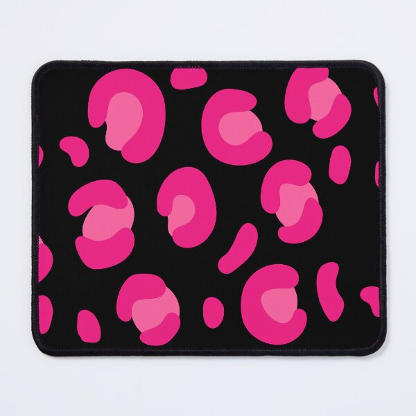 Item preview, Black and Pink Neon Leopard Print: Pattern Mixing Magic designed and sold by Rebecca Turk.