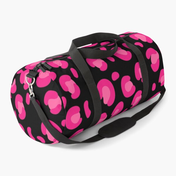 Item preview, Black and Pink Neon Leopard Print: Pattern Mixing Magic designed and sold by Rebecca Turk.