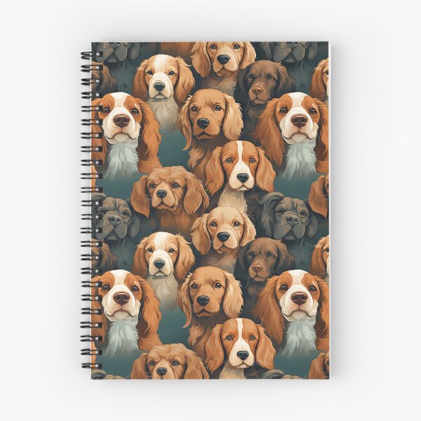 Item preview, Cocker Spaniel Puppy Pattern 4 designed and sold by YOTA-ART.