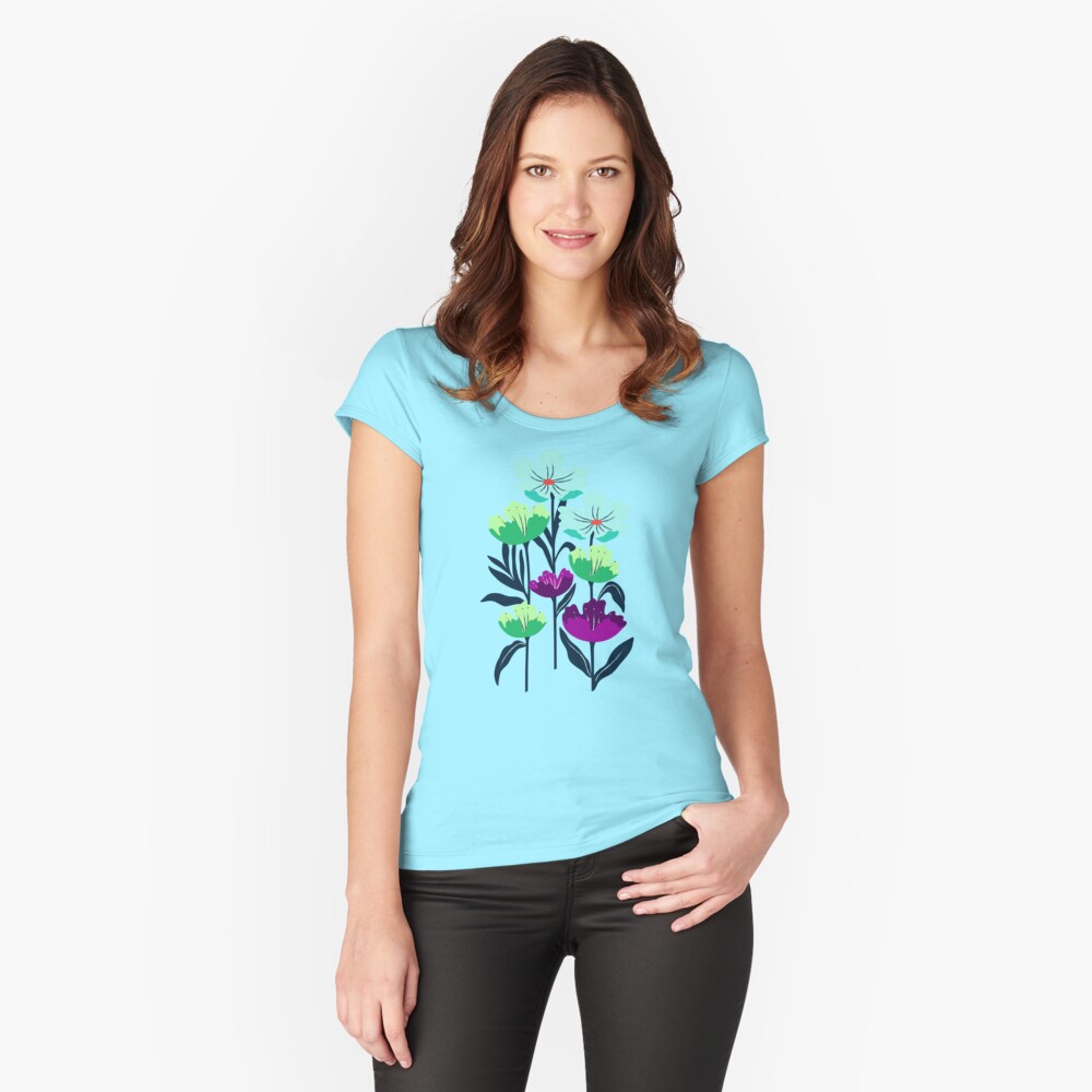 Item preview, Fitted Scoop T-Shirt designed and sold by jennifereladd.