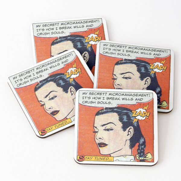 Item preview, My Secret? Micromanagement! Snarky Office Worker designed and sold by SSustainable.