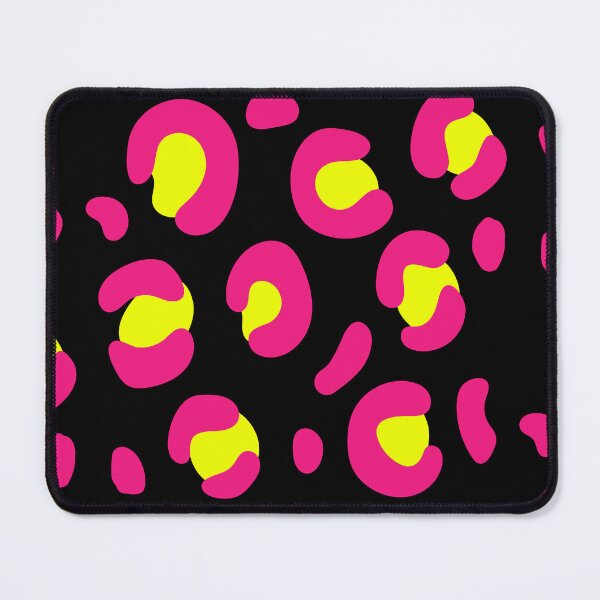 Item preview, Black and Yellow and Pink Neon Leopard Print: Pattern Mixing Magic designed and sold by Rebecca Turk.
