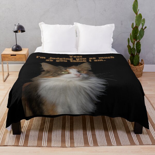 Item preview, Funny Meme Norwegian Forest Cat designed and sold by MimsTees.