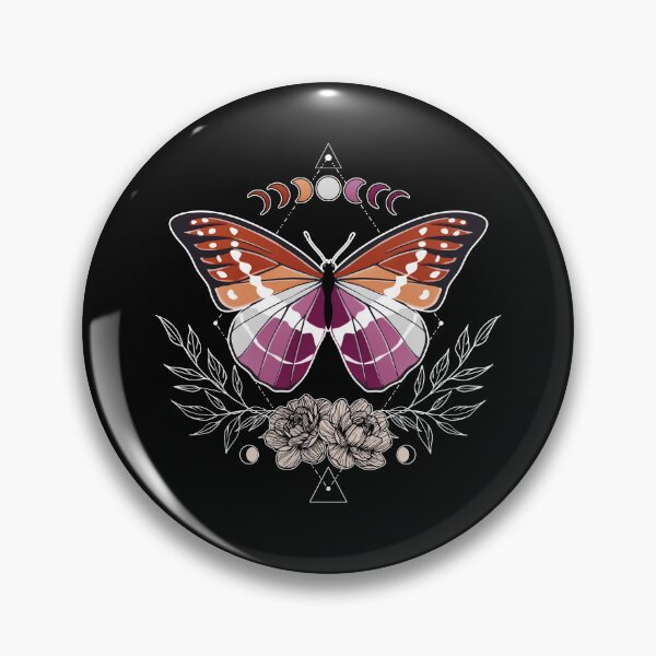 Item preview, Lesbian Butterfly LGBT Gay Pride Flag designed and sold by Clara Hollins.
