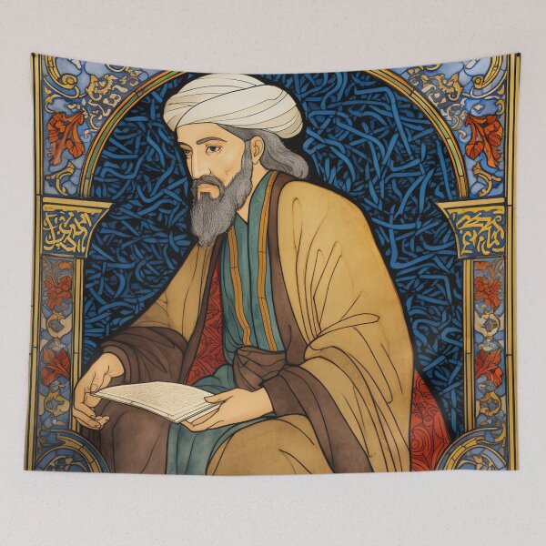Item preview, Ibn Khaldun drawing designed and sold by ComicsFactory.