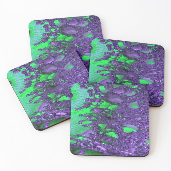 Item preview, Abstract Green and Purple Paint Splatter designed and sold by calibrit.