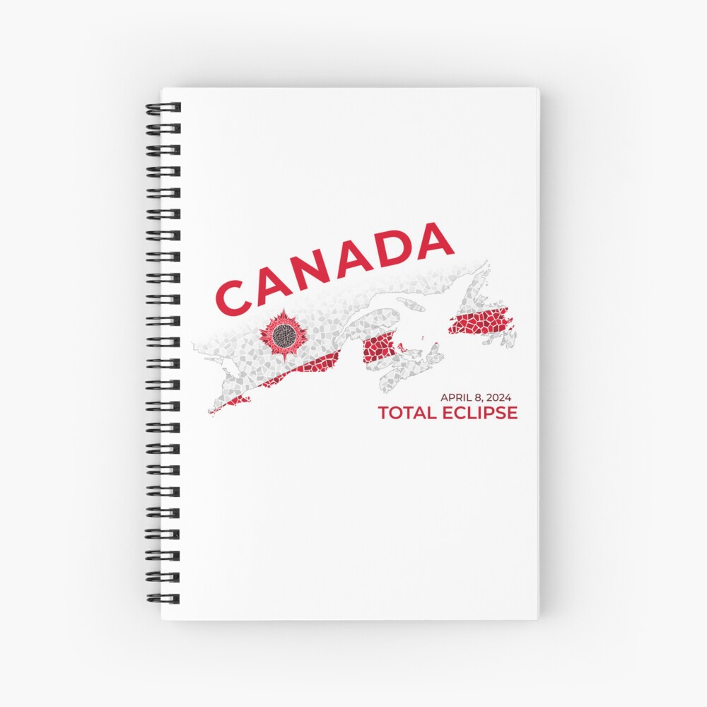 Item preview, Spiral Notebook designed and sold by Eclipse2024.