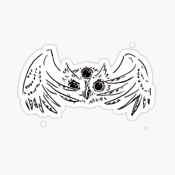 Item preview, The Three Eyed Owl designed and sold by HaveninaHat.
