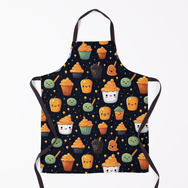 Artikelvorschau, Orange Green Black Halloween Sweet Treats Pattern Seamless entworfen und verkauft von Digiversal.