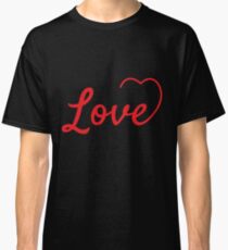 love t-shirt Classic T-Shirt