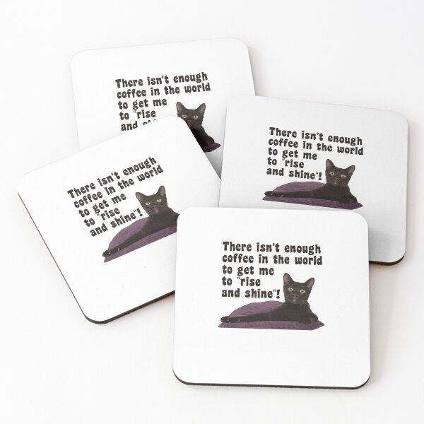 Item preview, Funny Meme Havana Brown Cat and Coffee! designed and sold by MimsTees.