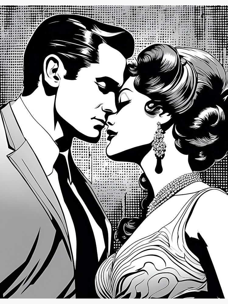 Thumbnail 7 of 7, Framed Art Print, Graphic Novel Lovers designed and sold by BrooklynPopArts.