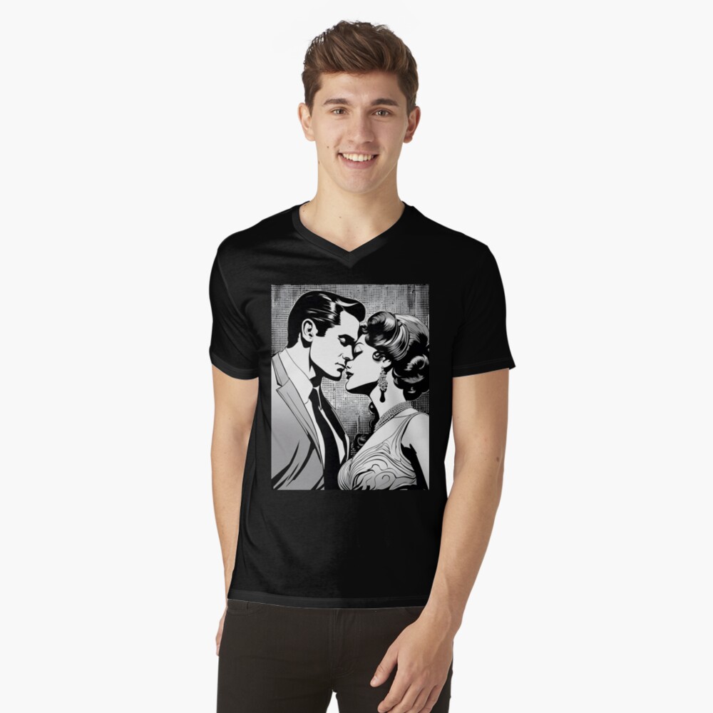 Item preview, V-Neck T-Shirt designed and sold by BrooklynPopArts.